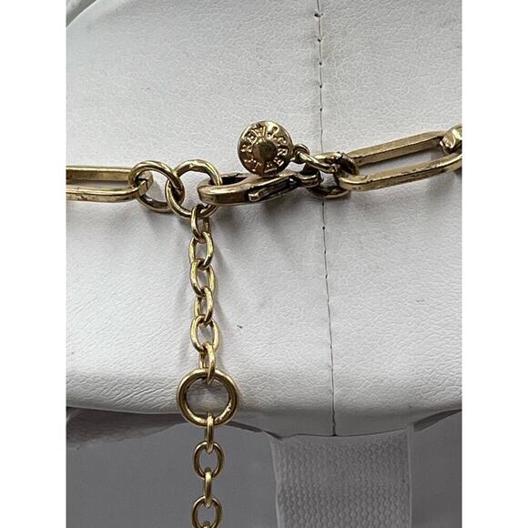 J. Crew Gold-Tone Rhinestone Multicolor Statement Necklace - Picture 10 of 12